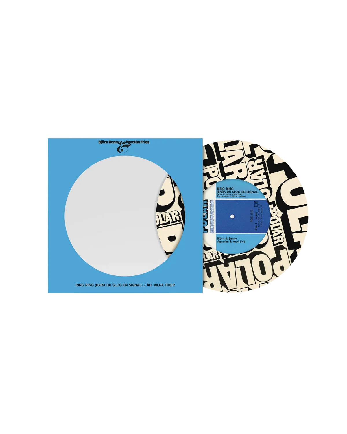 Björn & Benny, Agnetha & Frida (ABBA) – Ring Ring (Bara Du Slog En Signal) / Åh, Vilka Tider [7" Limited Edition Picture Disc] 🇺🇸