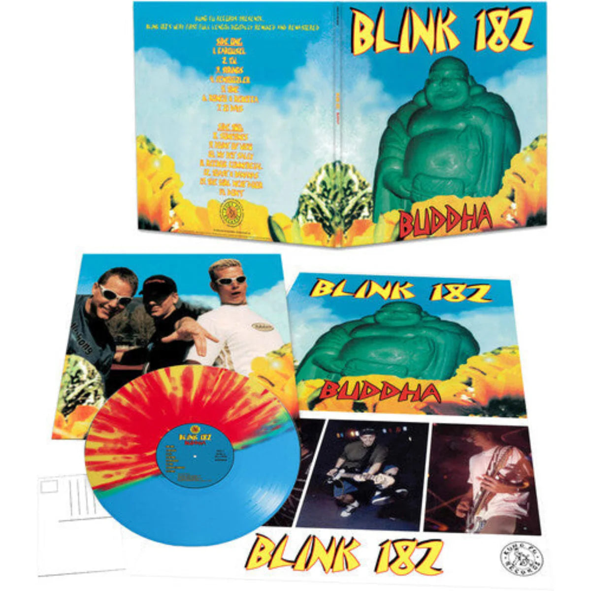 Blink 182 - Buddha [Blue/Red/Yellow Splatter Vinyl] (Pre-Orden 12/06/2026)