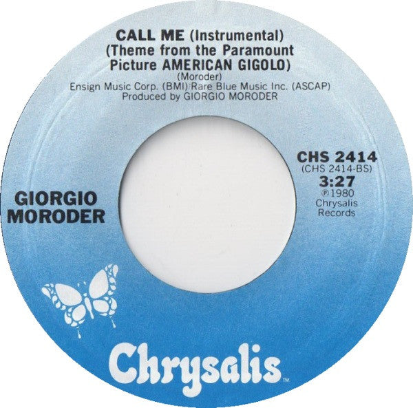 Blondie – Call Me [7" 45 RPM Single] (Usado)