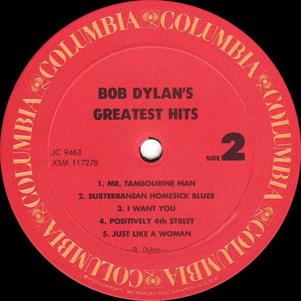 Bob Dylan – Bob Dylan's Greatest Hits (Usado)
