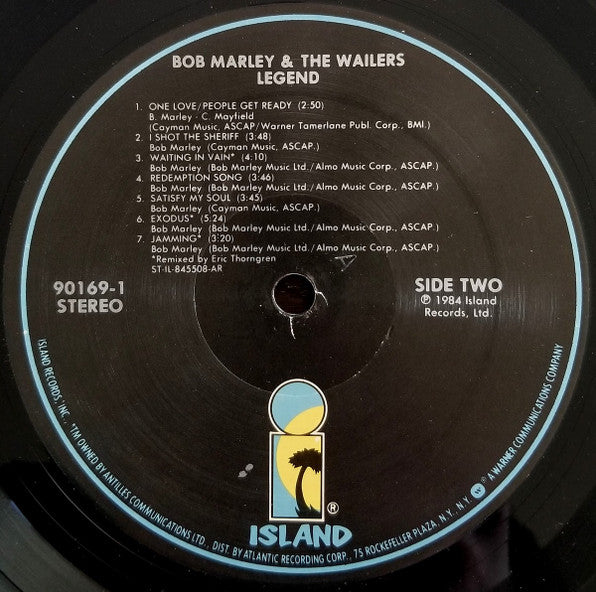 Bob Marley & The Wailers – Legend - The Best Of Bob Marley And The Wailers (Usado)
