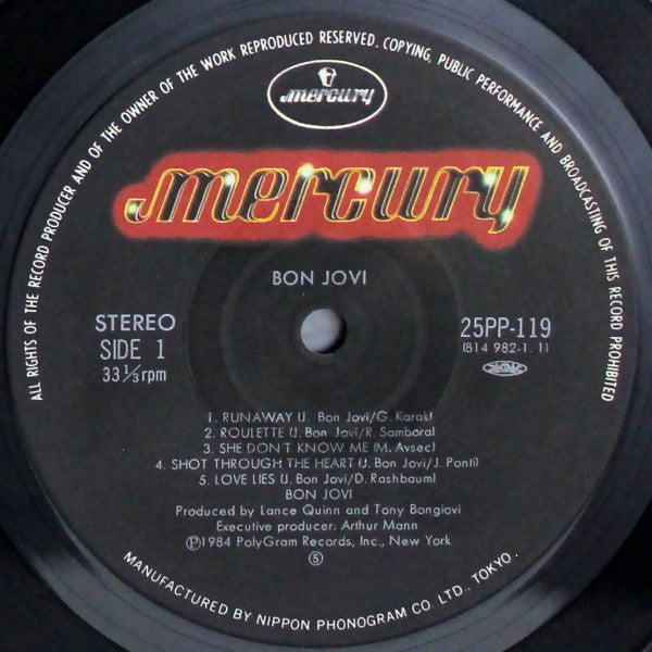 Bon Jovi – Bon Jovi (Usado) 🇯🇵