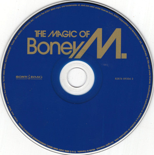 Boney M. – The Magic Of Boney M. [CD Usado] 💿