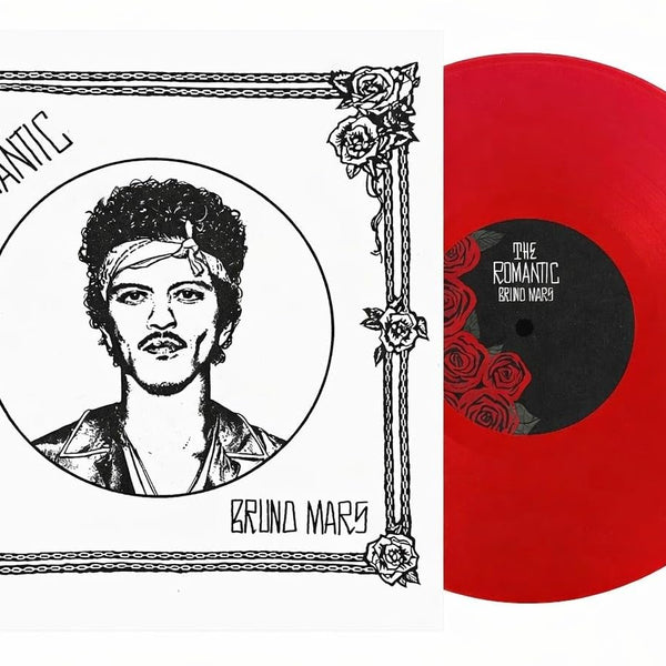 Bruno Mars The Romantic ナンバリング レコード Bruno Mars – The Romantic [Limited Edition Red Translucent Vinyl]