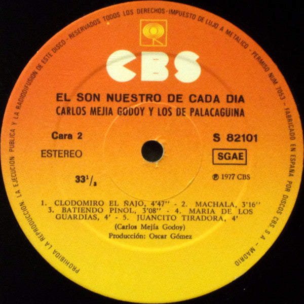 Carlos Mejía Godoy y Los De Palacagüina – El Son Nuestro De Cada Dia (Usado)