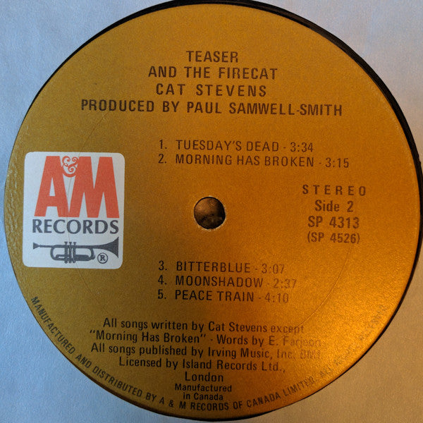 Cat Stevens – Teaser And The Firecat (Usado)