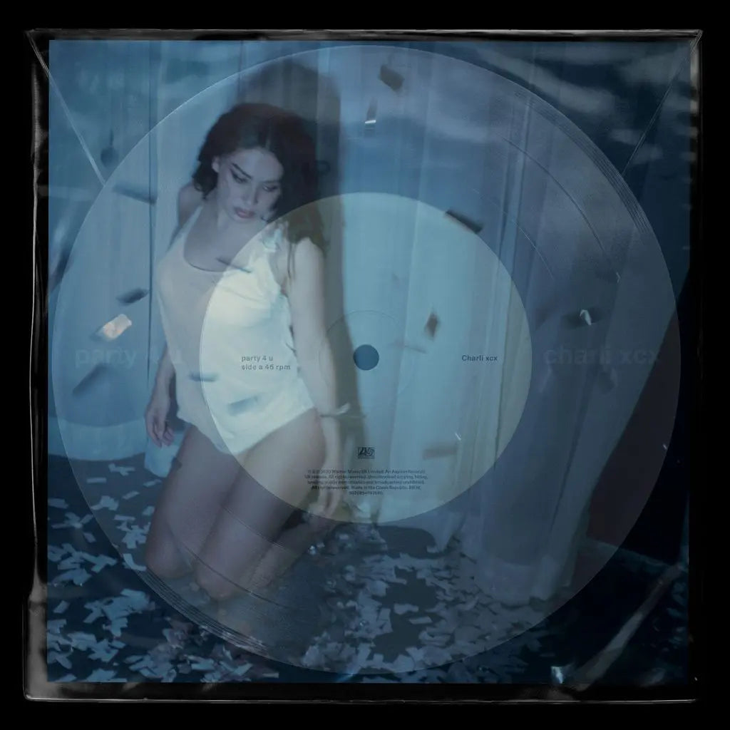 Charli XCX – Party 4 U [7" 45 RPM Single Sided Record Store Day Limited Edition Crystal Clear]