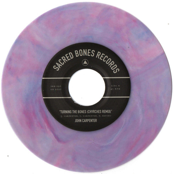 Chvrches, John Carpenter – Good Girls (John Carpenter Remix) b/w Turning The Bones (CHVRCHES Remix) [7", 45 RPM, Single, Limited Edition, Blue And Pink Marble Vinyl] (Usado)