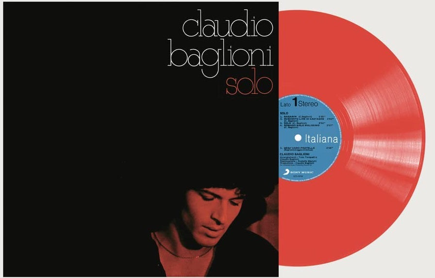 Claudio Baglioni – Solo [En Italiano - Limited Edition Numbered Red Vinyl]