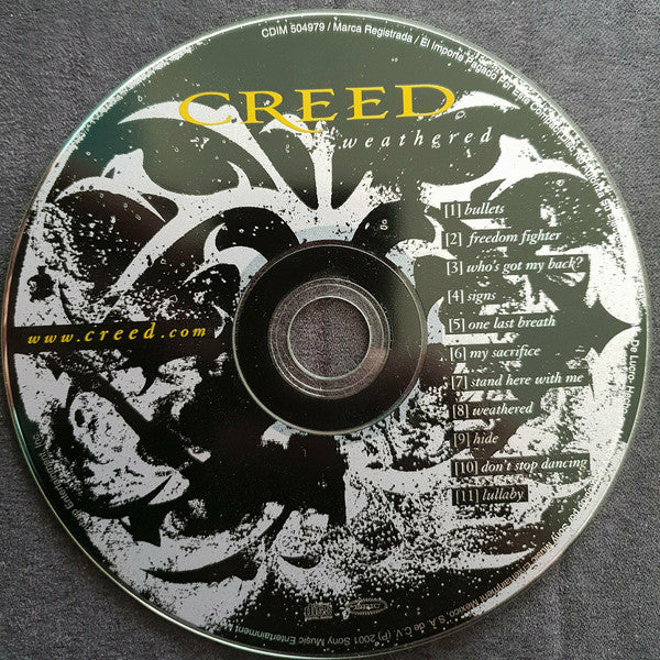 Creed – Weathered [CD Usado] 💿