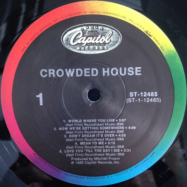 Crowded House – Crowded House (Usado)