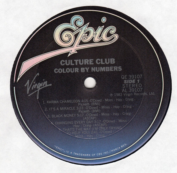 Culture Club – Colour By Numbers (Usado)