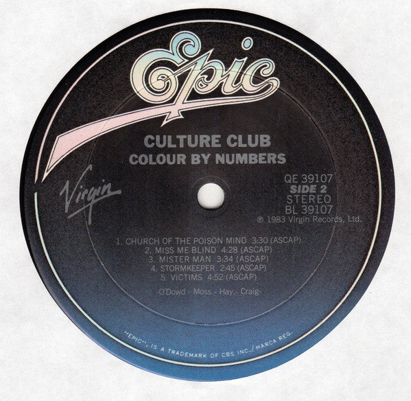 Culture Club – Colour By Numbers (Usado)