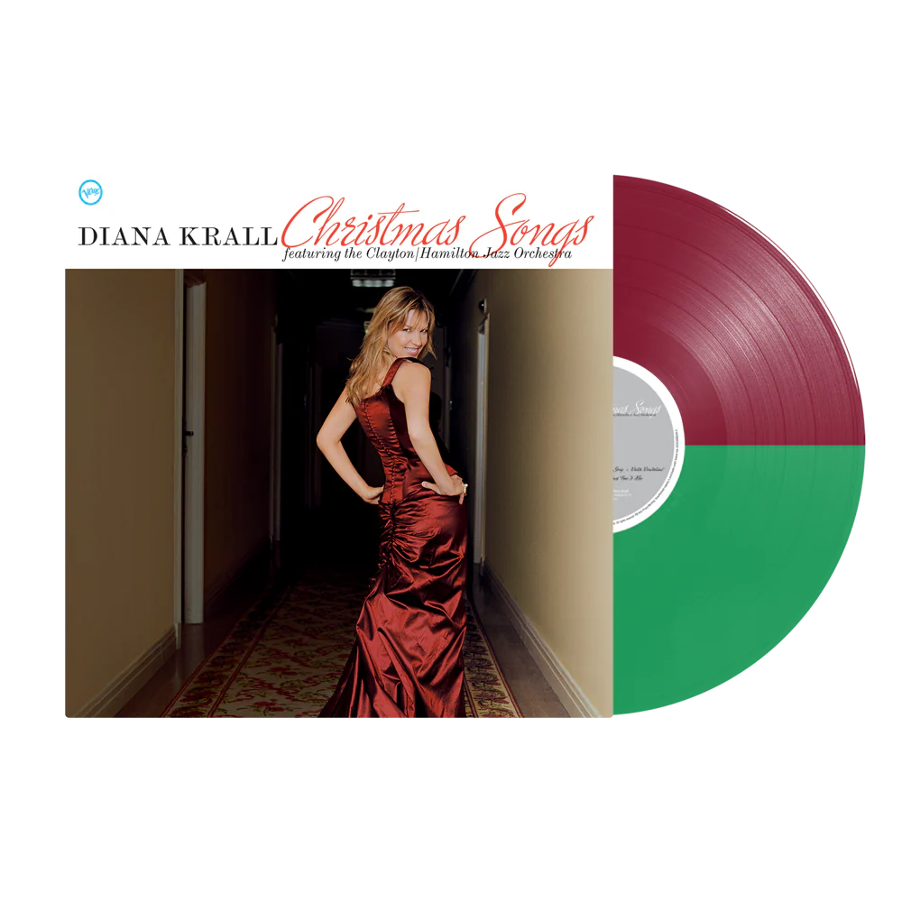 Diana Krall Featuring The Clayton-Hamilton Jazz Orchestra – Christmas Songs [Red/Green Split Color Vinyl]