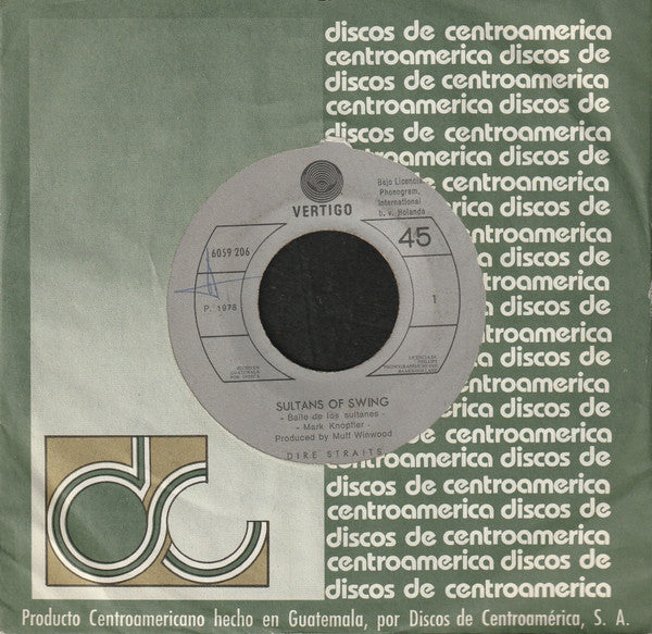 Dire Straits – Sultans Of Swing [7" 45 RPM Single] (Usado)