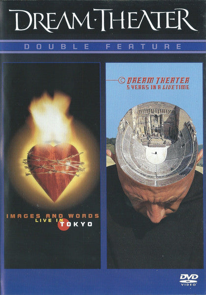 Dream Theater – Double Feature: Images And Words, Live In Tokyo / Dream Theater, 5 Years In A Live Time [DVD] (Usado)