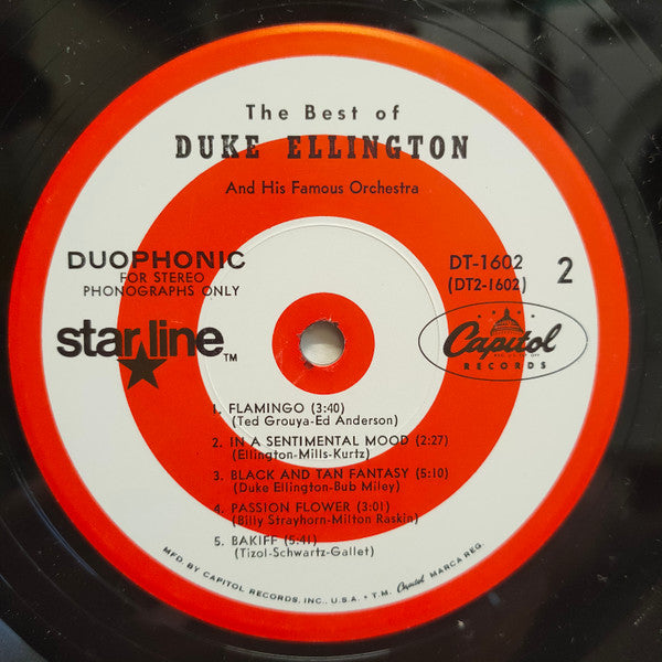 Duke Ellington – The Best Of Duke Ellington (And His Famous Orchestra) (Usado)
