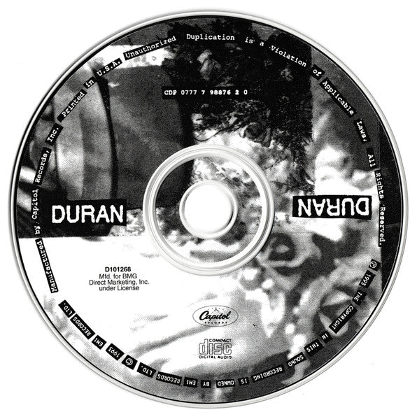 Duran Duran – Duran Duran (The Wedding Album) (CD Usado) 💿