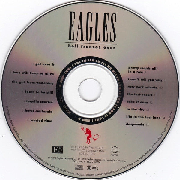 Eagles – Hell Freezes Over (CD Usado) 💿