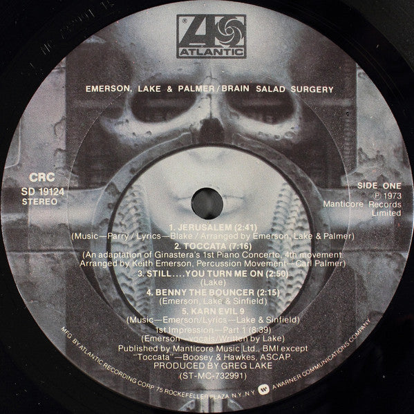 Emerson, Lake & Palmer – Brain Salad Surgery (Usado)