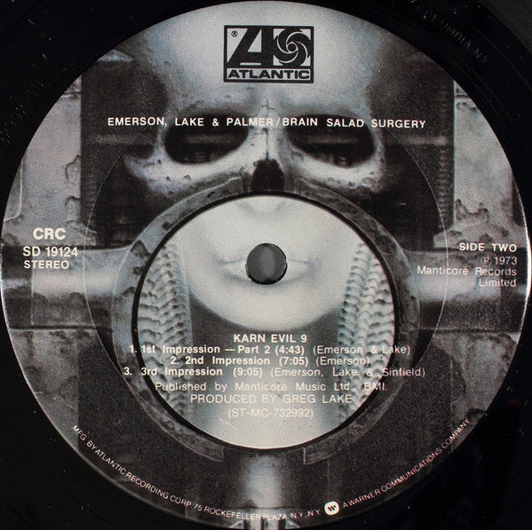 Emerson, Lake & Palmer – Brain Salad Surgery (Usado)
