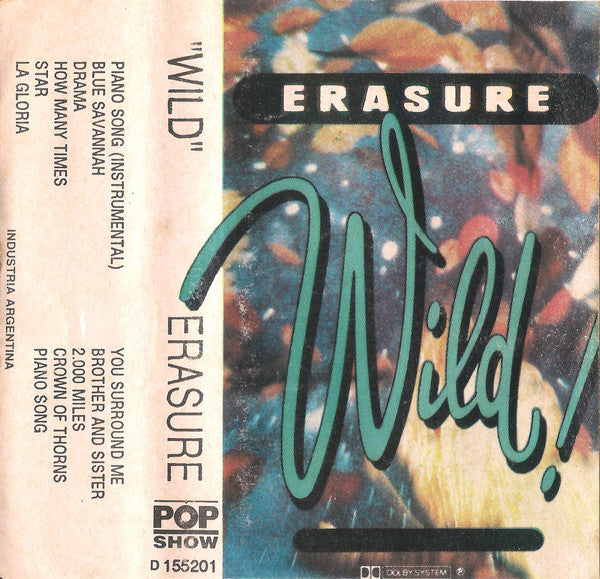 Erasure – Wild! [Cassette] (Usado)