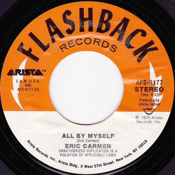 Eric Carmen – All By Myself [7" 45 RPM Single] (Usado)