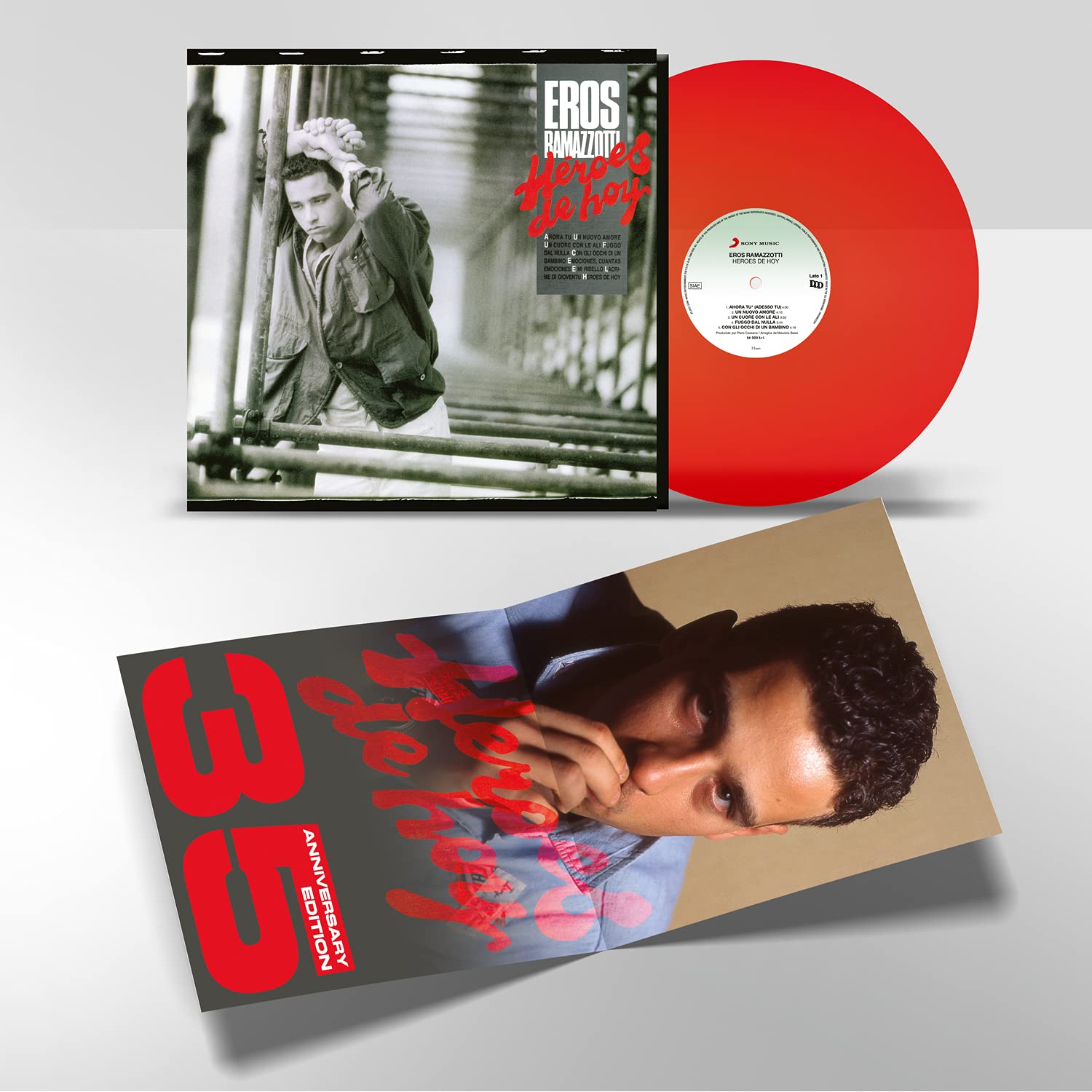 Eros Ramazzotti – Héroes De Hoy [35th Anniversary Red Vinyl]