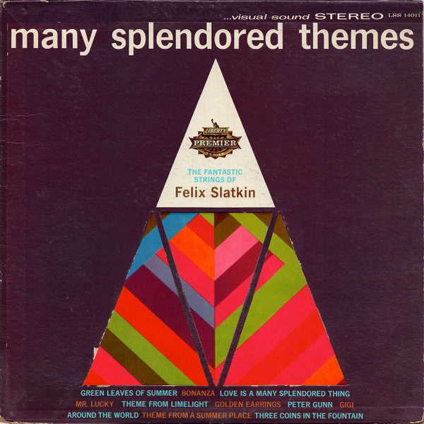 Felix Slatkin ‎– Many Splendored Themes (Usado)