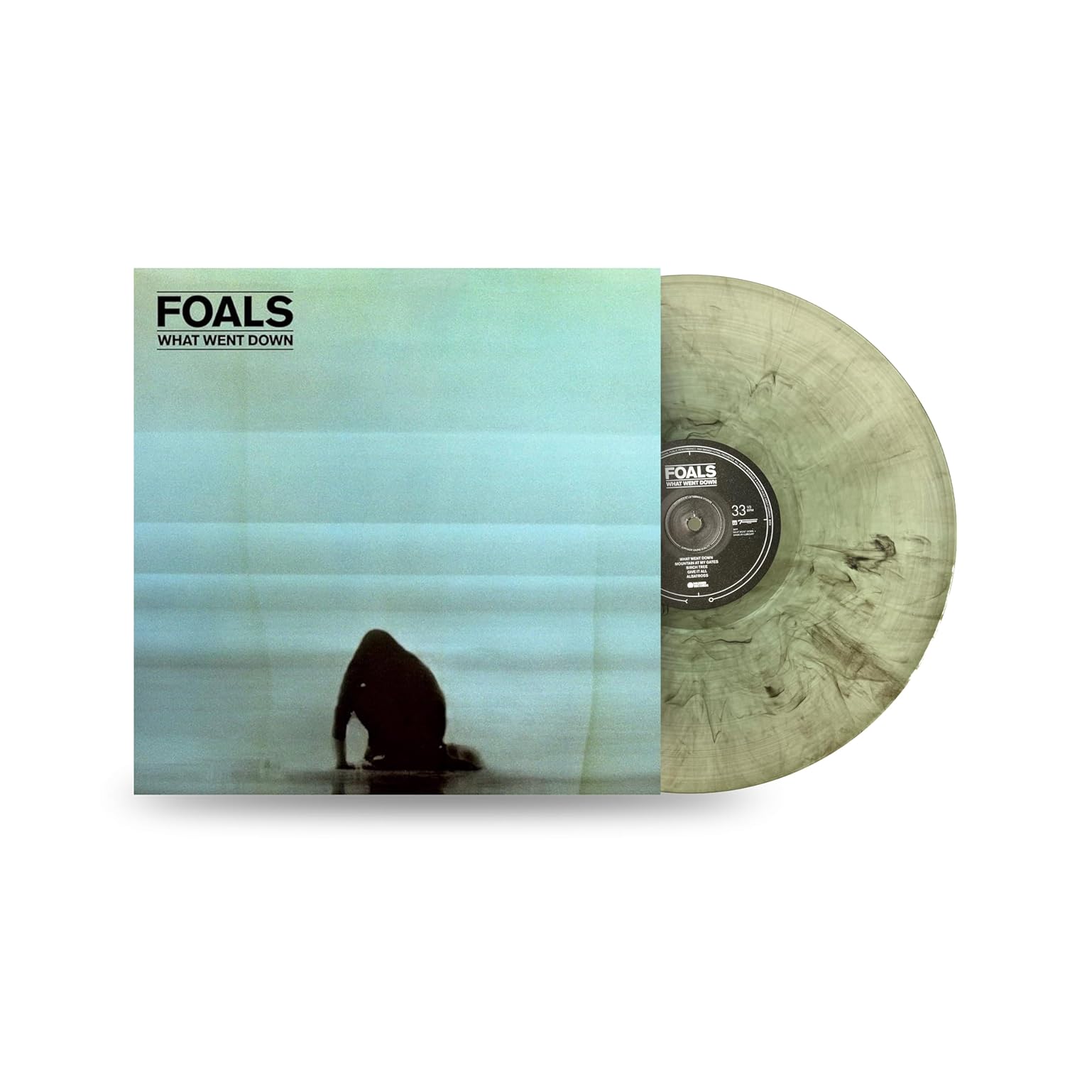 Foals – What Went Down [10th Anniversary Edition Coke Clear Green / Black Smoke Marbled Vinyl] 🇺🇸