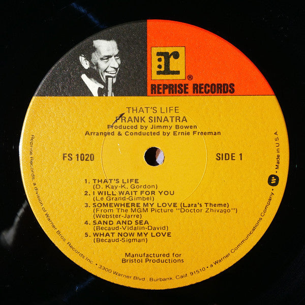 Frank Sinatra – That's Life (Usado)