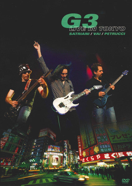 G3, Satriani / Vai / Petrucci – G3 Live In Tokyo [DVD] (Usado)