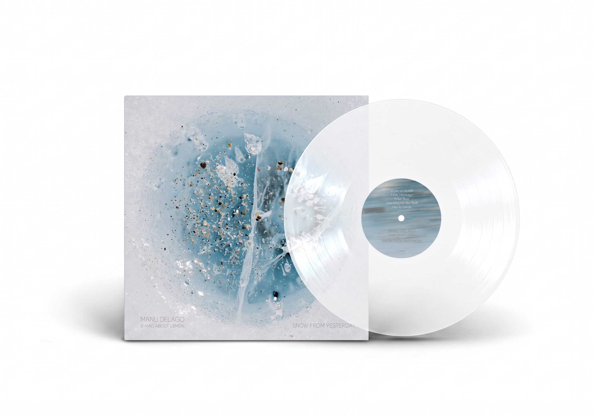 Manu Delago – Snow from Yesterday [Limited Edition Clear Vinyl] 🇺🇸