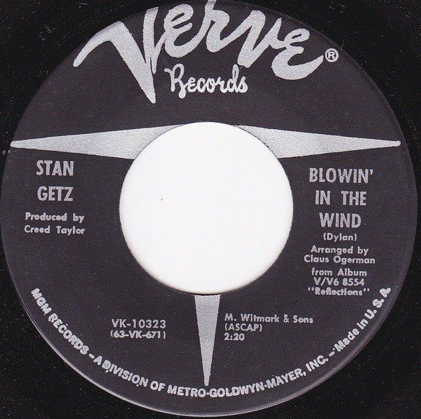 Getz / Gilberto – The Girl From Ipanema [7" Single 45 RPM] (Usado)