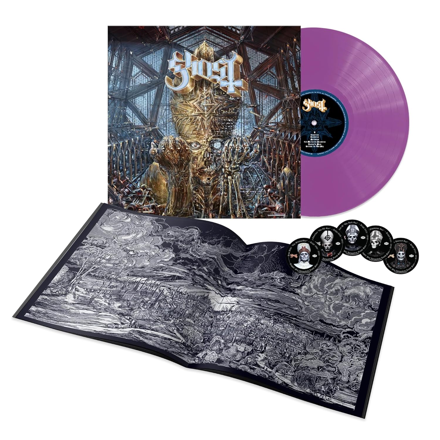Ghost – Impera [Limited Indie Retail Exclusive Orchid Vinyl + Bonus Stickers]
