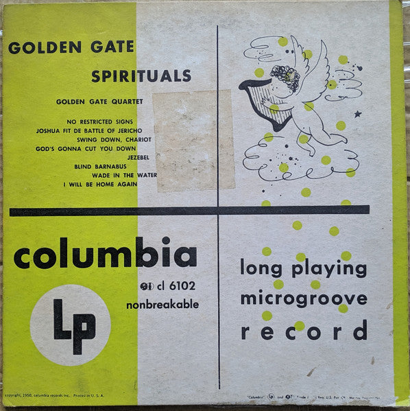 Golden Gate Quartet – Golden Gate Spirituals [LP 10" Album] (Usado)