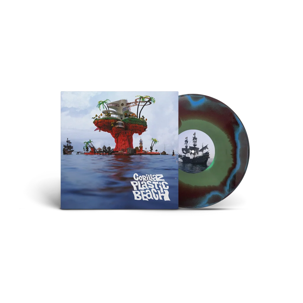 Gorillaz - Plastic Beach [Indie-Exclusive Blue, Green and Orange Vinyl] (Pre-Orden: 12/04/2026)