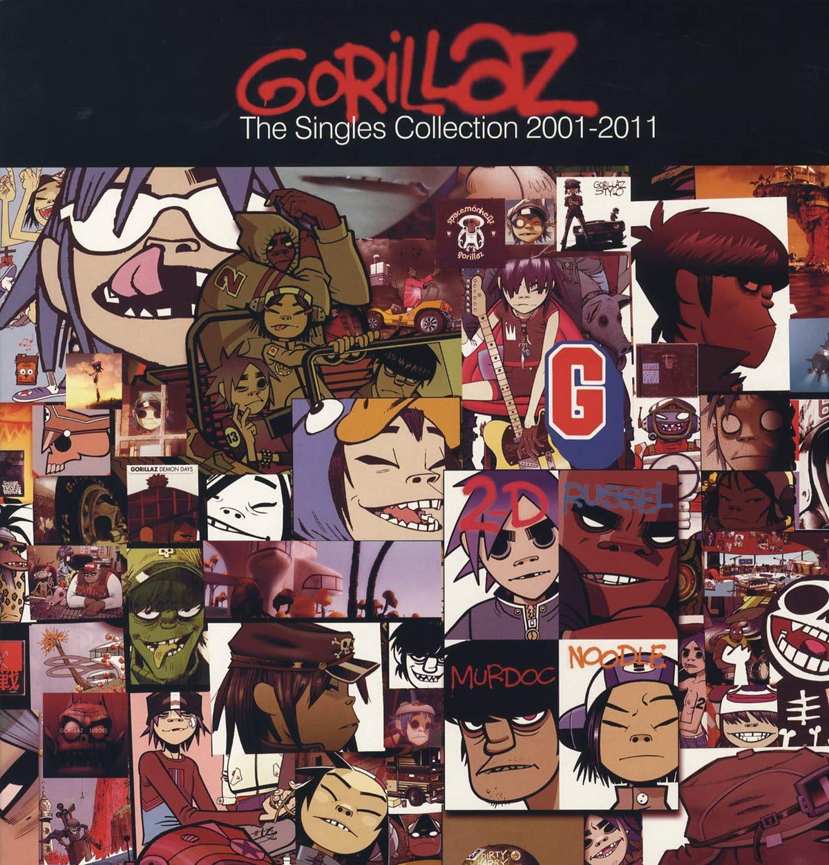 Gorillaz – The Singles Collection 2001-2011 [Limited Edition 8 x Vinyl, 7", 45 RPM]