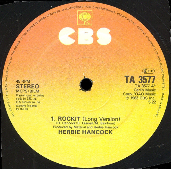 Herbie Hancock – Rockit (S-t-r-e-t-c-h-e-d Version) (Usado)
