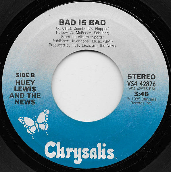Huey Lewis And The News – Power Of Love [7" 45 RPM Single] (Usado)