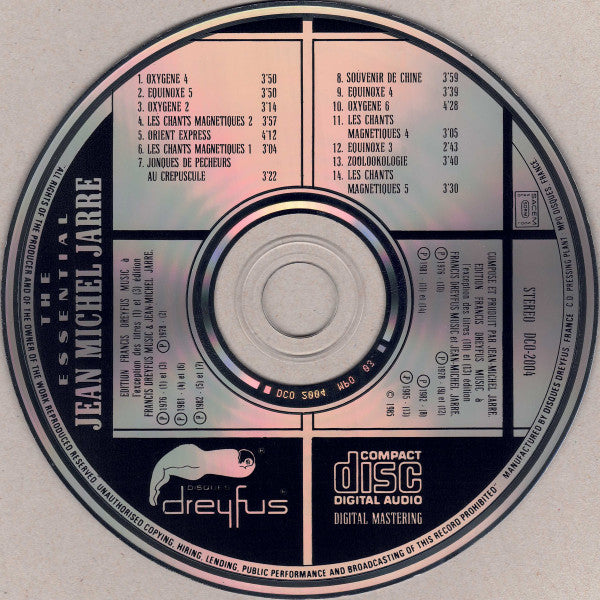 Jean-Michel Jarre – The Essential 1976-1986 [CD Usado] 💿
