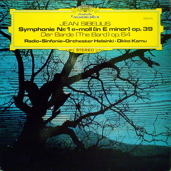 Jean Sibelius / Radio-Sinfonie-Orchester Helsinki, Okko Kamu – Symphonie Nr. 1 E-moll (In E Minor) Op. 39 / Der Barde (The Bard) Op. 64 (Usado)