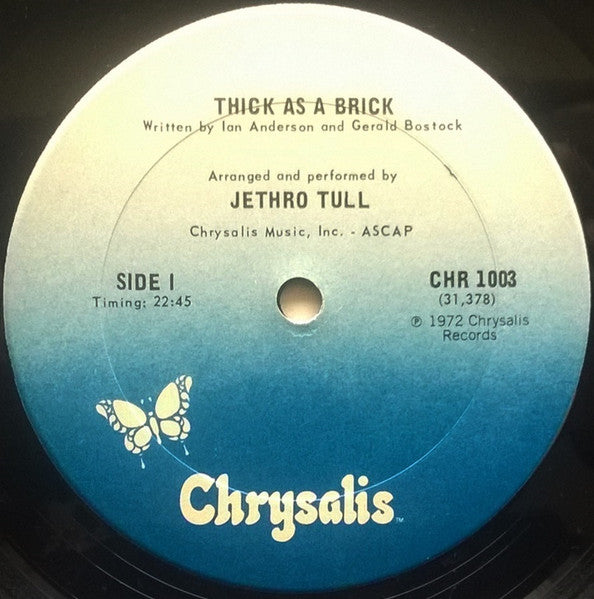 Jethro Tull – Thick As A Brick (Usado)