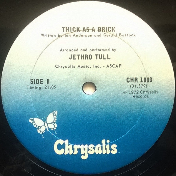 Jethro Tull – Thick As A Brick (Usado)