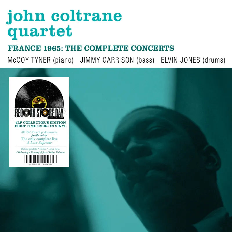 John Coltrane Quartet - France 1965: The Complete Concerts [4LP set Gatefold Sleeve – Centenary Edition RSD26]