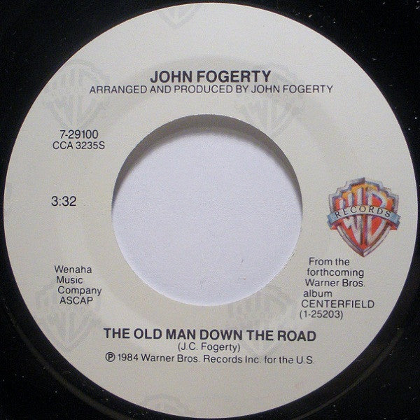 John Fogerty ‎– The Old Man Down The Road [7" 45 RPM Single] (Usado)