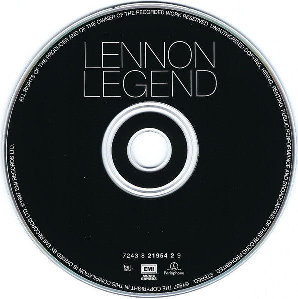 John Lennon – Lennon Legend (The Very Best Of John Lennon) [CD Usado] 💿
