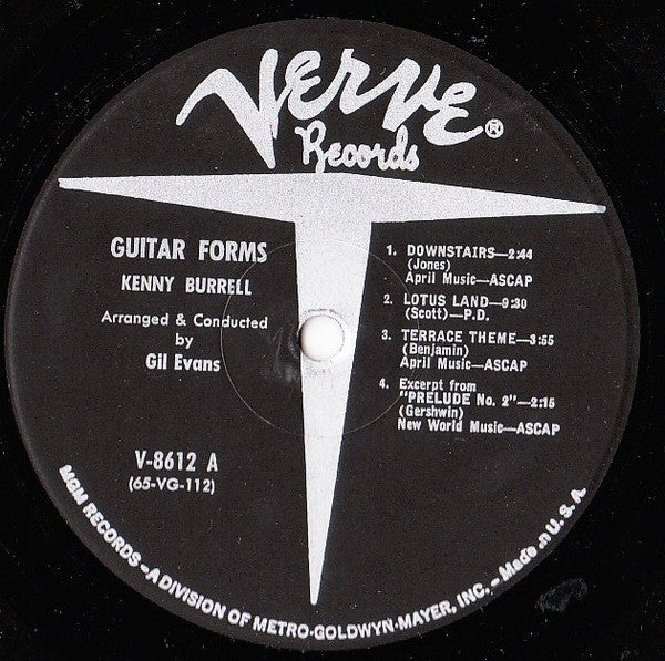 Kenny Burrell – Guitar Forms (Usado)