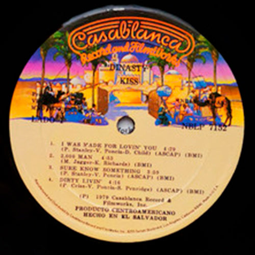 Kiss – Dynasty (Usado - Sin Carátula - Sólo Disco y Funda)