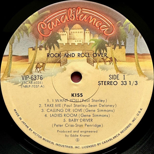 Kiss – Rock And Roll Over (Usado) 🇯🇵
